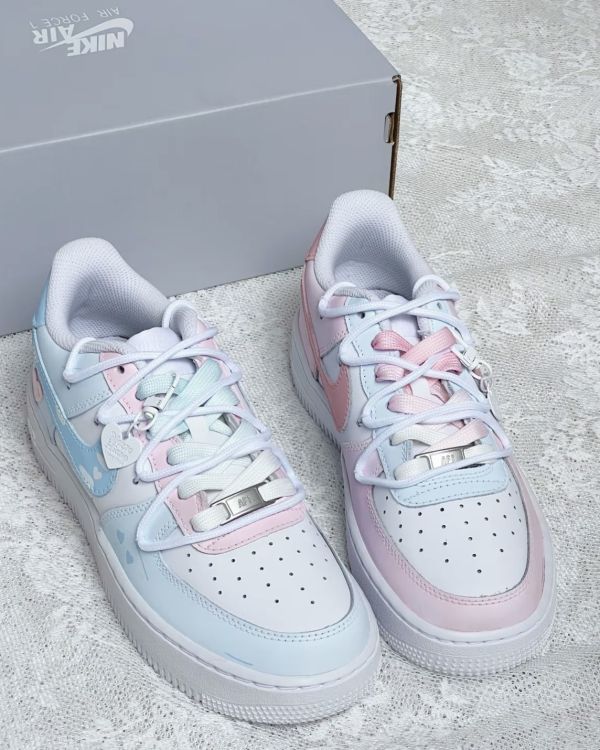 【訂製款】Nike Air Force 1反轉鴛鴦甜心 - 女款 