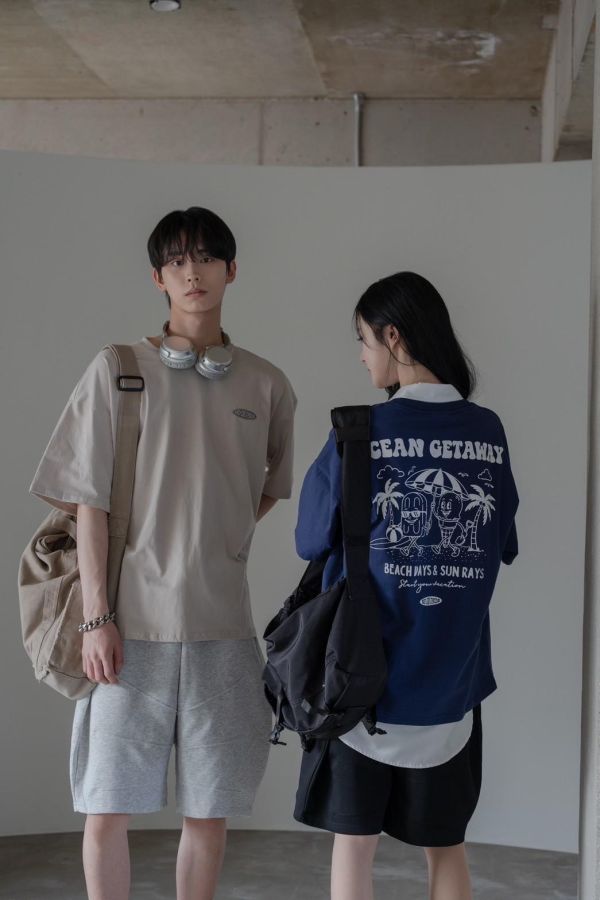 【現貨】陽光海岸雪糕甜筒印花短Tee 