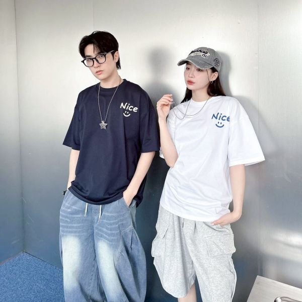 【SORONA®現貨】NICE 笑臉印花涼感Tee 