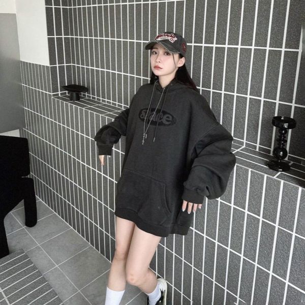 SPACE刺繡圓標水洗帽Tee 