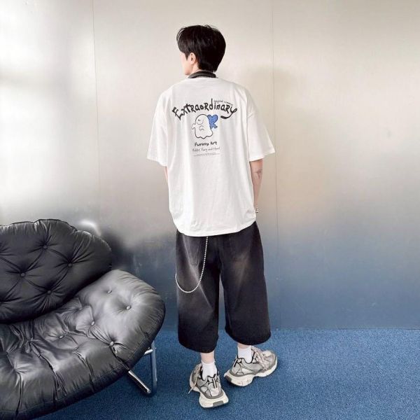 Extraordinary幽靈愛心短Tee 
