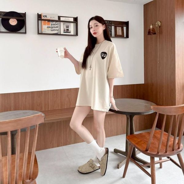 【現貨】像素吉他貓印花短Tee 