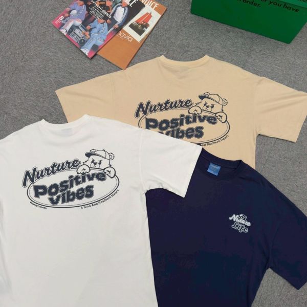 【現貨】Positive潮流帽子熊短Tee 