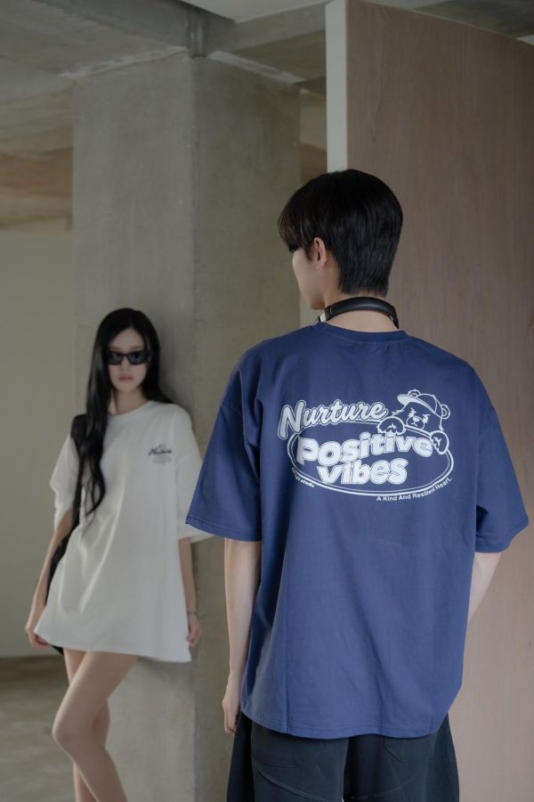 【現貨】Positive潮流帽子熊短Tee 