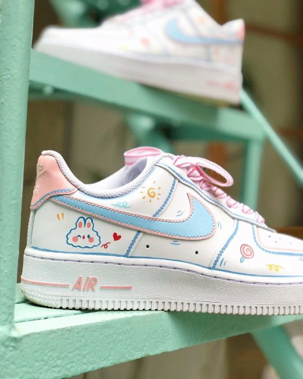 【訂製款】Nike Air Force1 夢兔樂園 - 女款 
