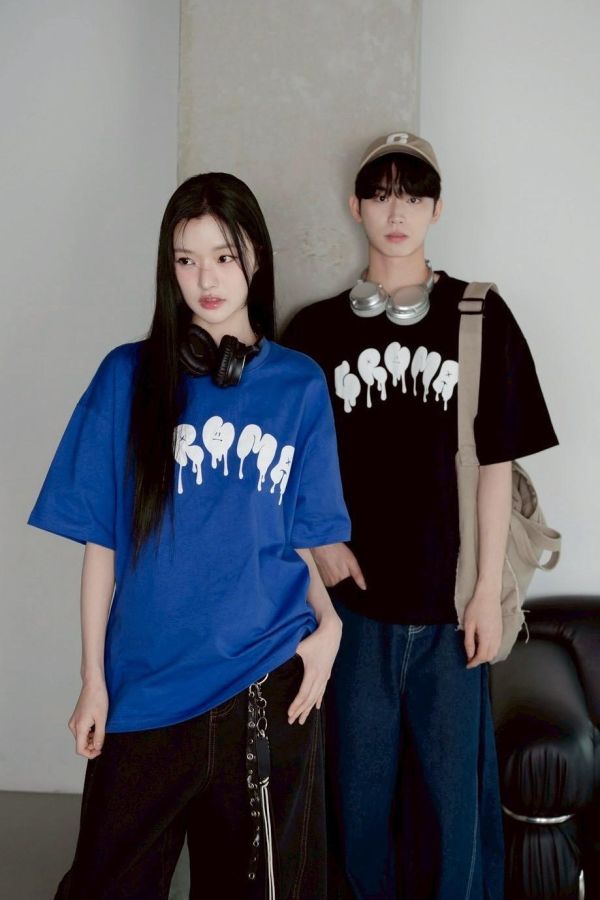 【現貨】CROMA潑漆流體發泡短Tee 