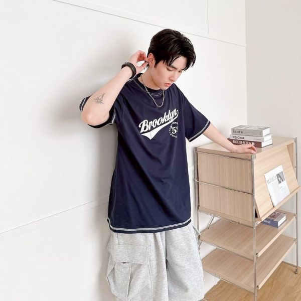 Brooklyn 52反車線造型涼感Tee 