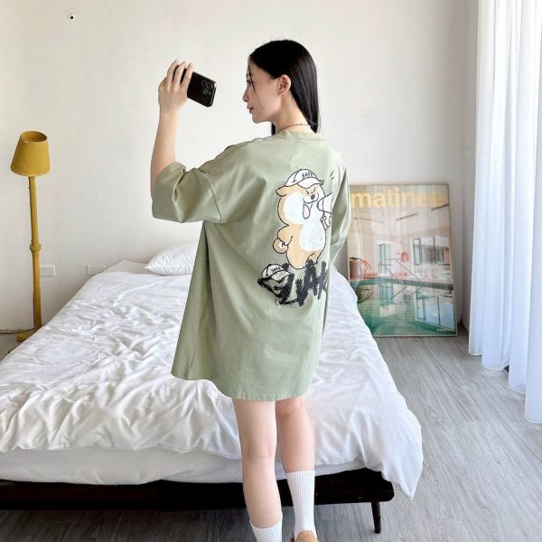 【SORONA®現貨】柴犬大聲公印花涼感Tee 