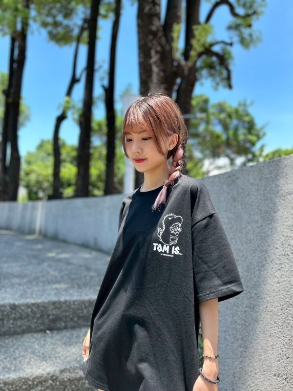 【現貨】TOM&JERRY手繪感印花Tee 