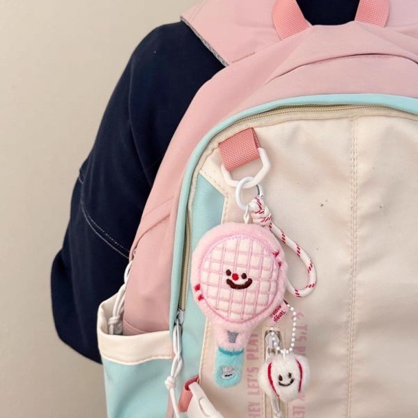 【現貨】附小球網球拍吊飾 