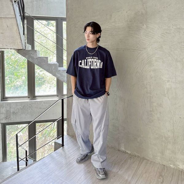 【SORONA®現貨】CALIFORNIA字母涼感Tee 