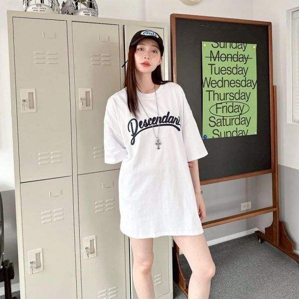 descendants貼布繡短Tee 