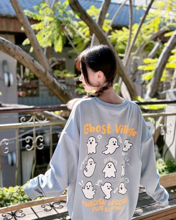 【現貨+預購】Ghost Village幽靈貼圖大學Tee 