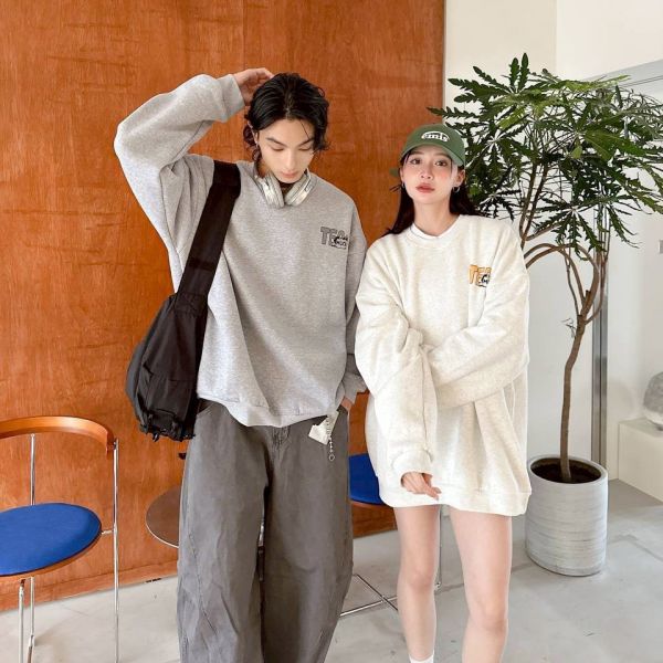 TEA  MUG咖啡杯大叔刷毛大學Tee 