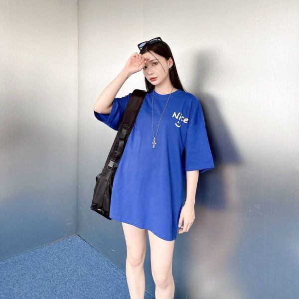 【SORONA®現貨】NICE 笑臉印花涼感Tee 