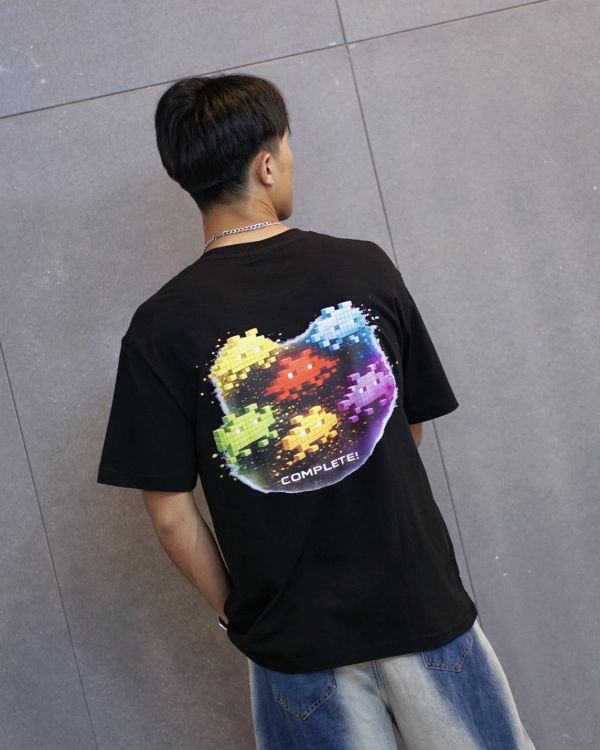 現貨【遊戲載入連線成功】像素小怪獸短Tee 