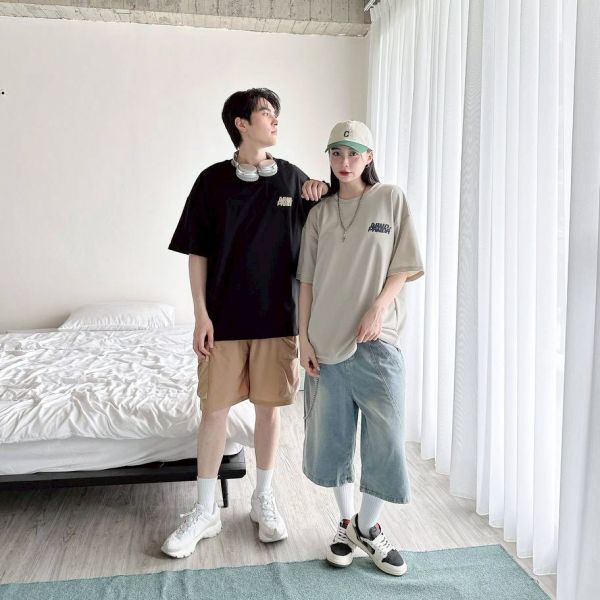 【現貨】WIND PANDA小花熊貓印花Tee 