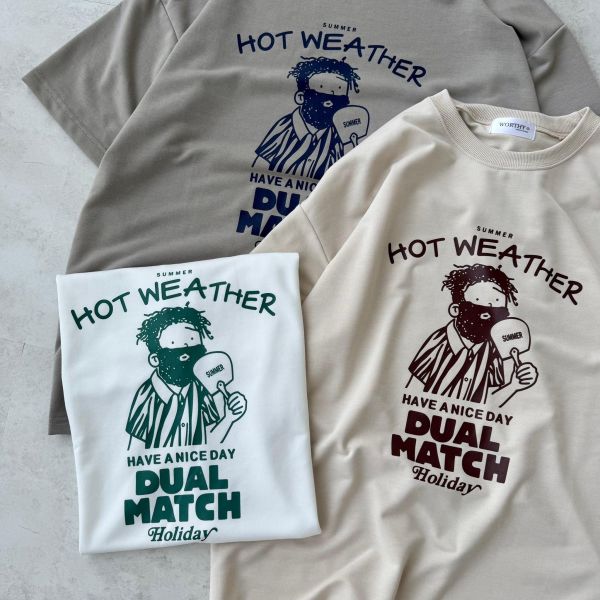 【現貨】HOT WEATHER夏日大叔Tee 