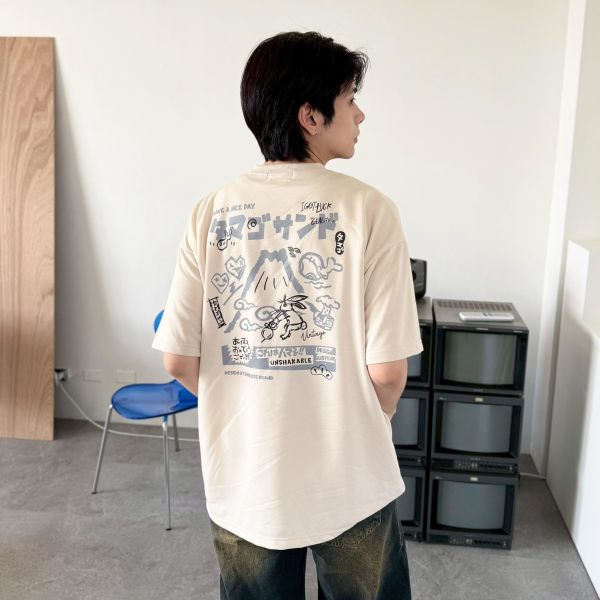 日系元素插圖Tee 