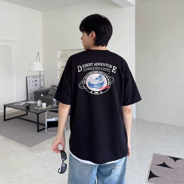 【現貨】跑車沙漠印花Tee 