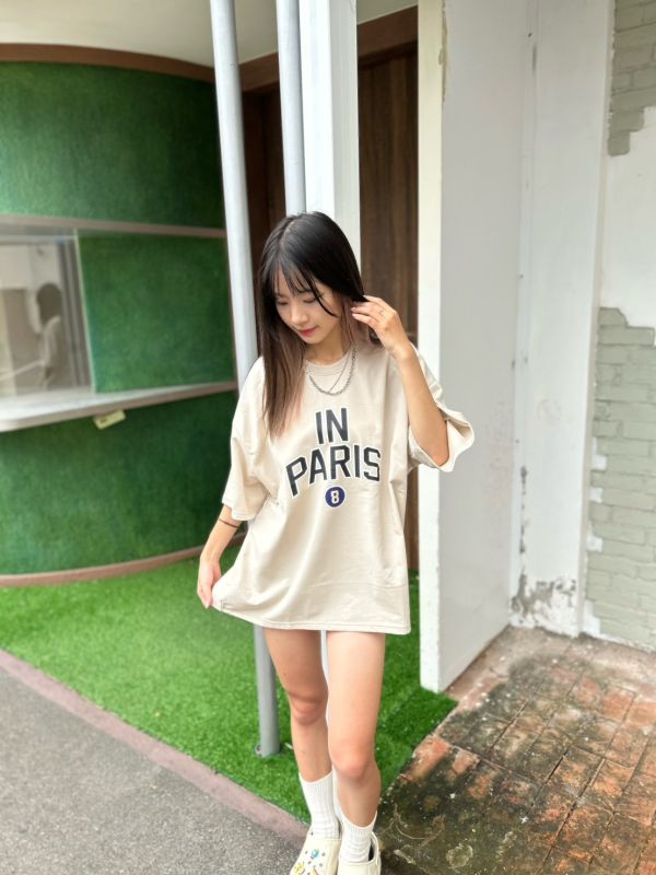 【現貨】IN PARIS美式字母Tee 