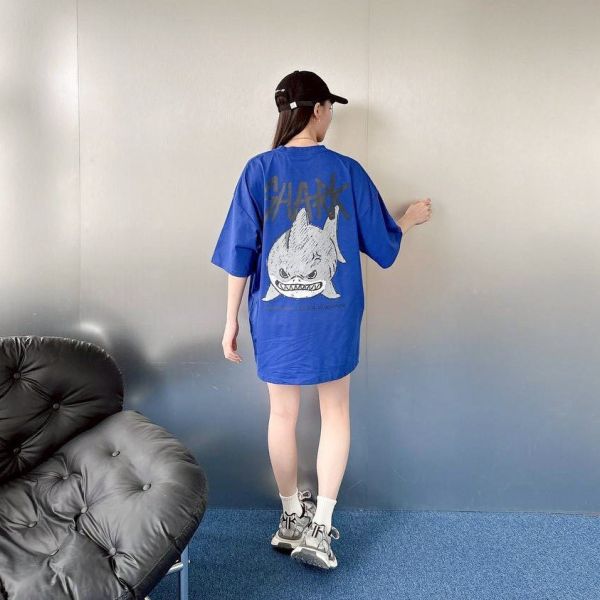 【SORONA®現貨】SHARK鯊魚塗鴉涼感Tee 