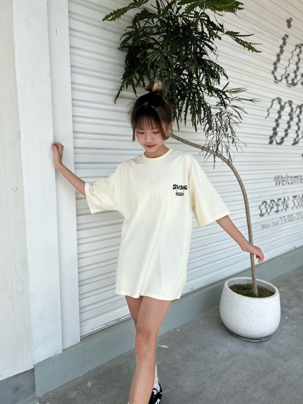 【SORONA®現貨】SWING柴犬鞦韆涼感Tee 