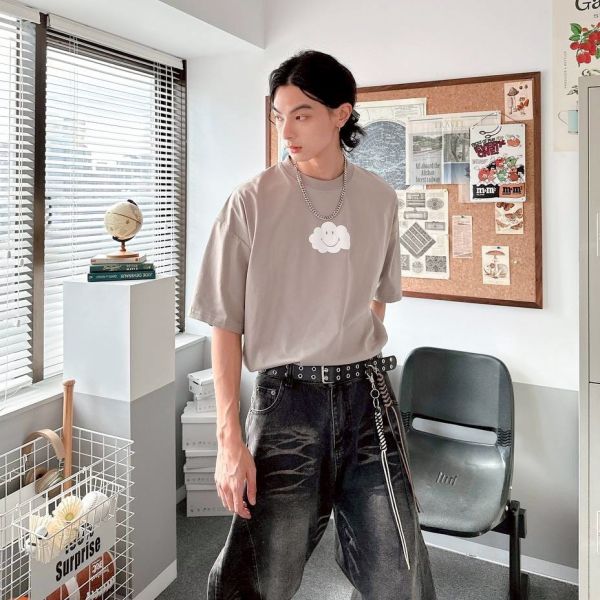 【SORONA®現貨】微笑發泡雲朵涼感Tee 