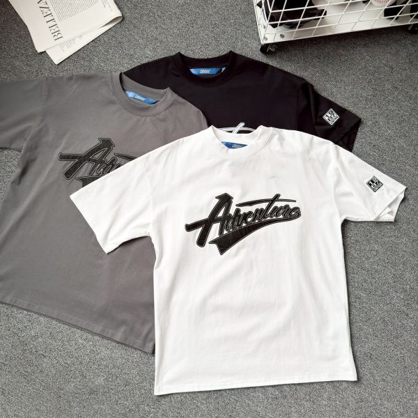 【SORONA®現貨】美式撞色車線貼布涼感Tee 