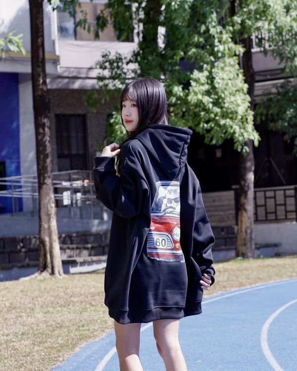 現貨【牛奶暖絨】Driver Cat復古汽車牛奶絨帽Tee 