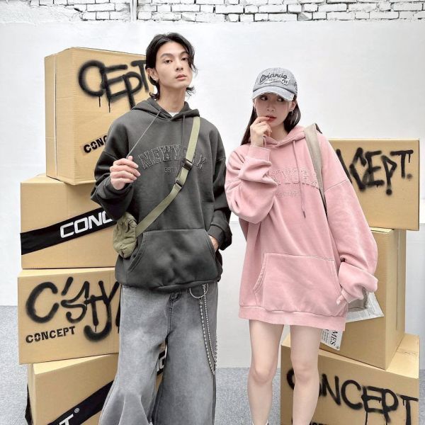 NEW YORK EST.1625立體貼布水洗帽Tee 