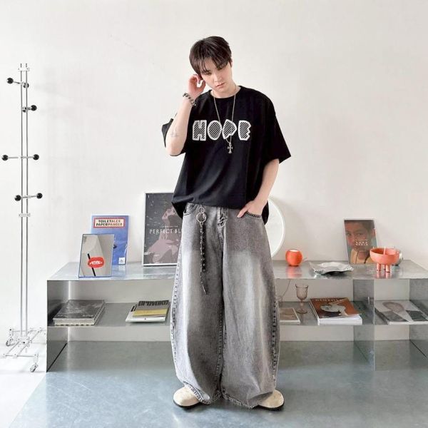 【現貨】HOPE斜紋字印花短Tee 