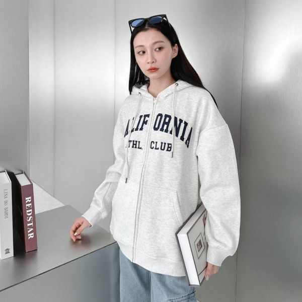 刺繡CALIFORNIA連帽外套 