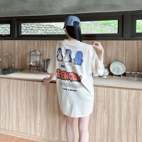 【現貨】PENGUIN塗鴉企鵝Tee 