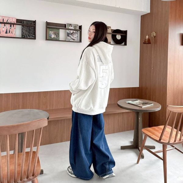 AUROCEAN 5領釦刷毛帽Tee 