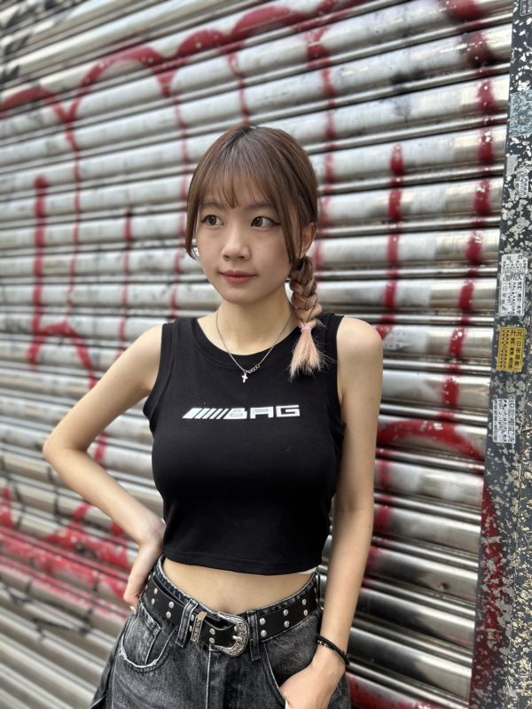 【現貨】BAG立體燙片罩杯背心 
