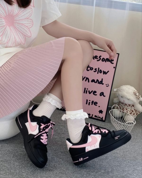 【訂製款】Nike Air Force 1 熱戀少女 - 女款 