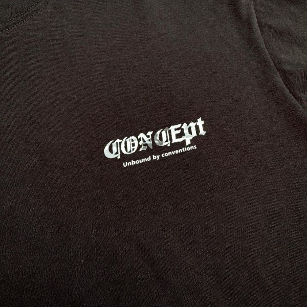 【現貨】CONCEPT迷彩哥德字印花短Tee 