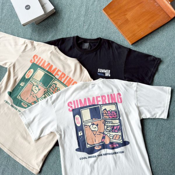 【現貨】SUMMERING冰箱小熊印花Tee 