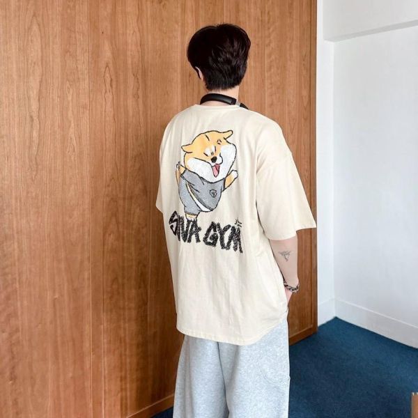 【現貨】SHIVA GYM柴犬插畫短Tee 