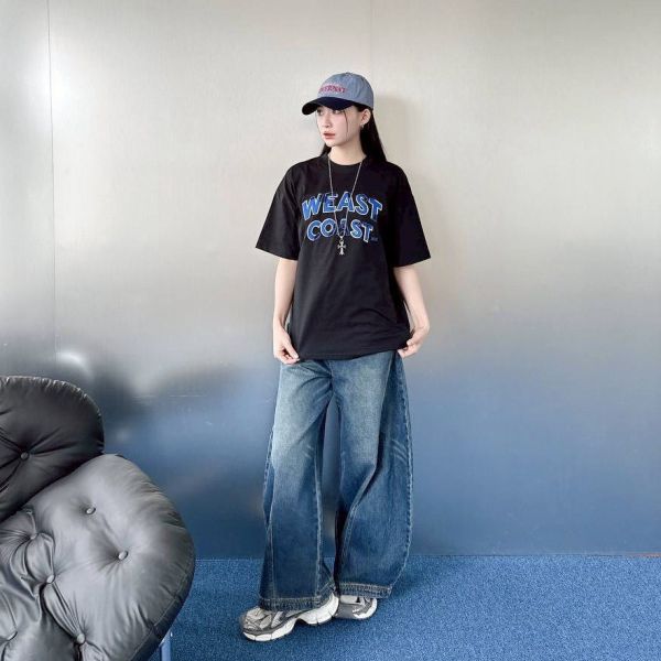 【SORONA®現貨】WEAST COAST接縫線造型貼布涼感Tee 