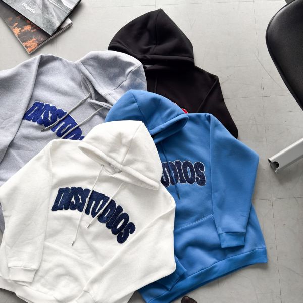 【現貨】INSSTUDIOS毛巾繡刷毛帽Tee 