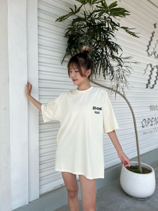 【SORONA®現貨】SWING柴犬鞦韆涼感Tee 