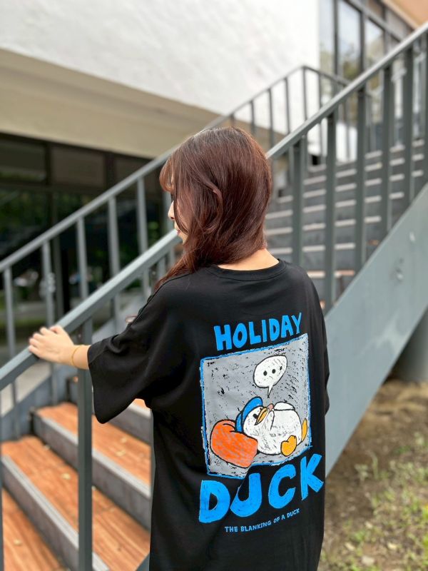 【現貨】懶散鴨手繪Tee 