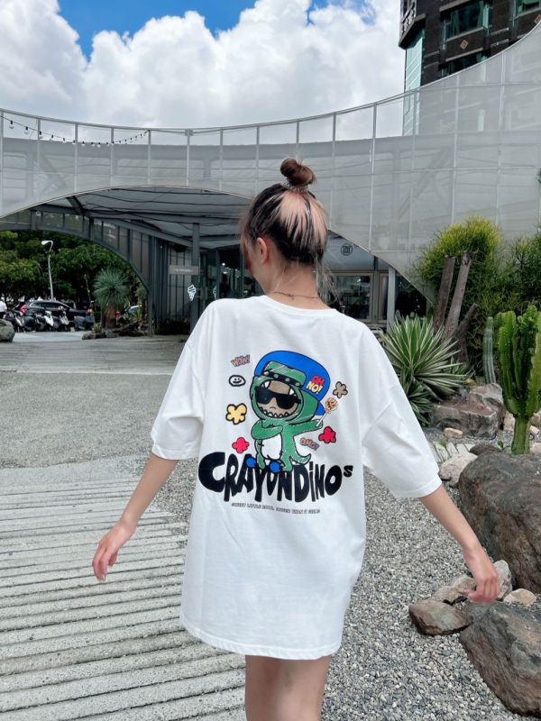 【現貨】CRAYONDiNOS 墨鏡恐龍Tee 