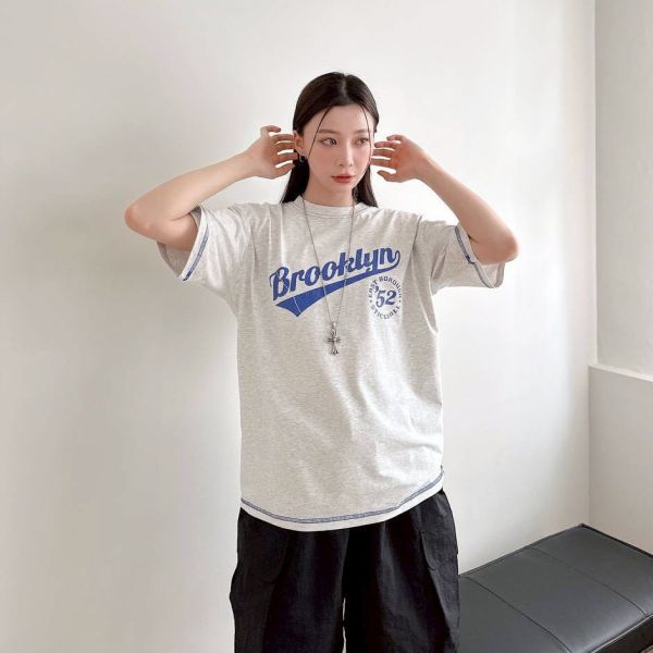 Brooklyn 52反車線造型涼感Tee 