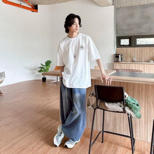 【現貨】熊掌印花短Tee 