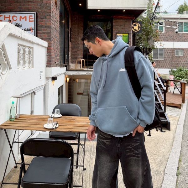 Nice CROSS發泡手勢刷毛帽Tee 