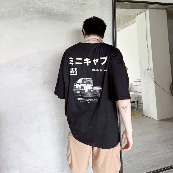 【現貨】MINI CAB日本貨車照片Tee 