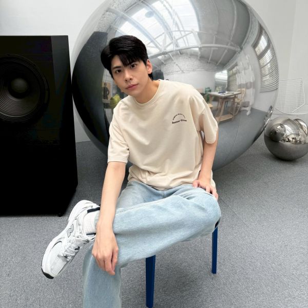 【現貨】美式鮮奶油印花Tee 